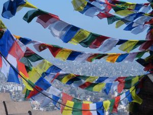 View of Kathmandu City from Stupa